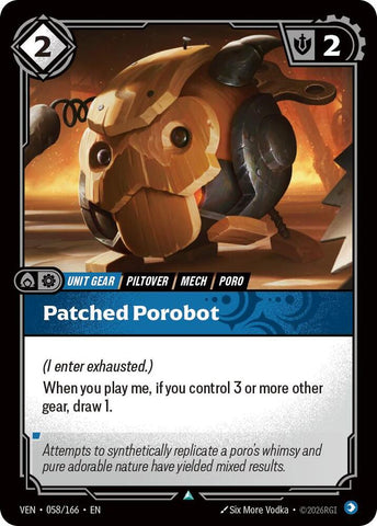 Patched Porobot (Vendetta)(VEN-058/166)(C)