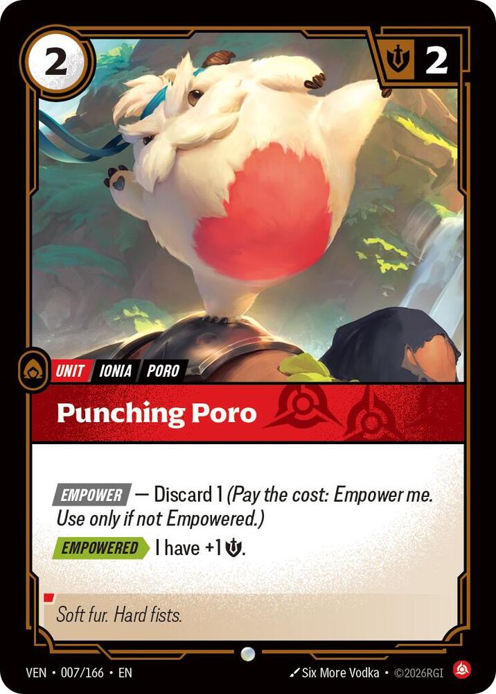 Punching Poro (Vendetta)(VEN-007/166)(C)