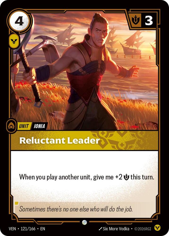 Reluctant Leader (Vendetta)(VEN-121/166)(C)