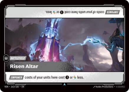 Risen Altar (Vendetta)(VEN-163/166)(U)