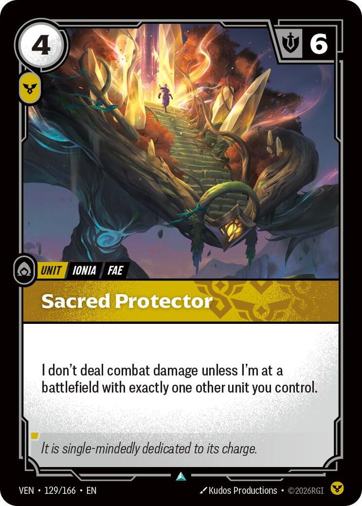 Sacred Protector (Vendetta)(VEN-129/166)(U)