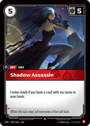 Shadow Assassin (Vendetta)(VEN-013/166)(U)