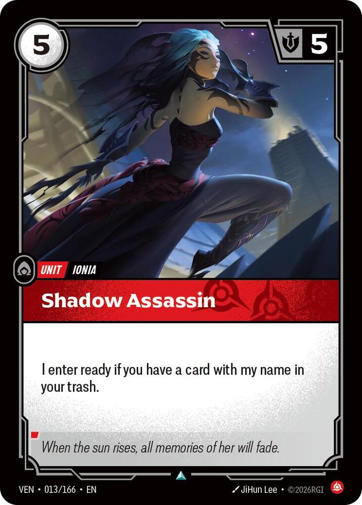 Shadow Assassin (Vendetta)(VEN-013/166)(U)