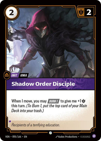 Shadow Order Disciple (Vendetta)(VEN-095/166)(C)