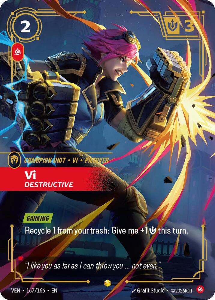 Vi, Destructive (Vendetta)(VEN-167/166)(R)