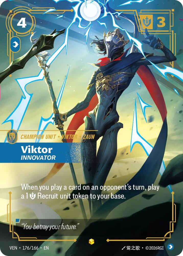 Viktor, Innovator (Vendetta)(VEN-176/166)(R)