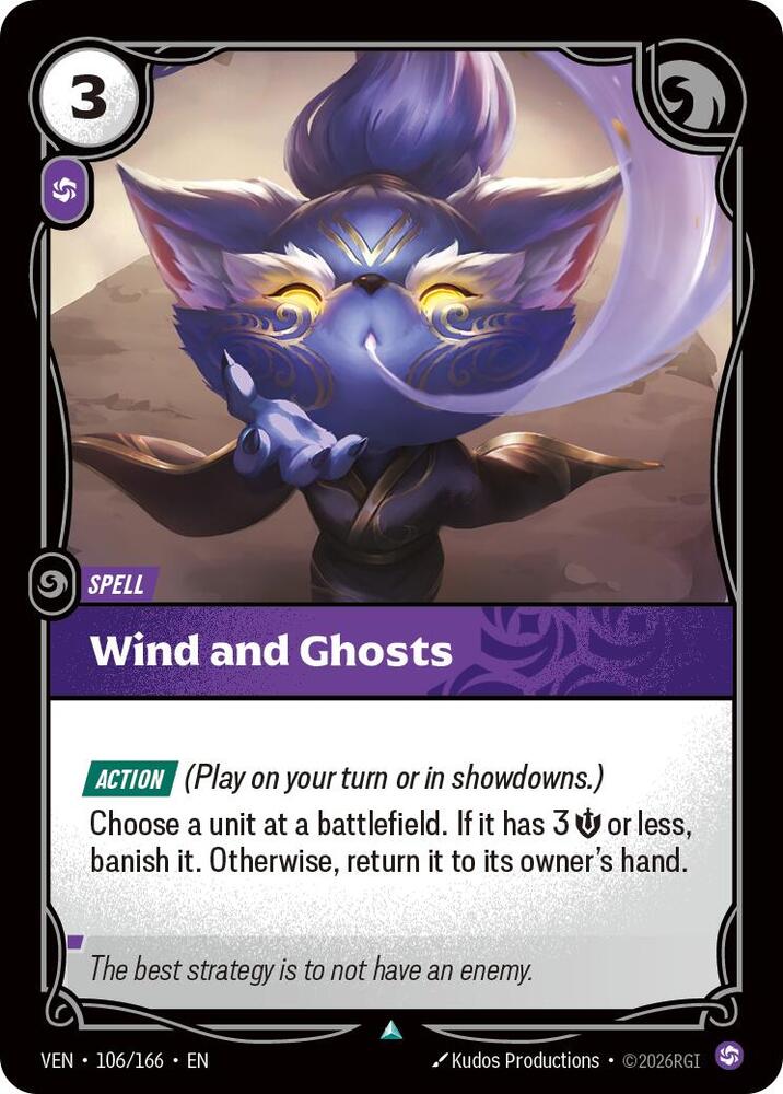 Wind and Ghosts (Vendetta)(VEN-106/166)(U)