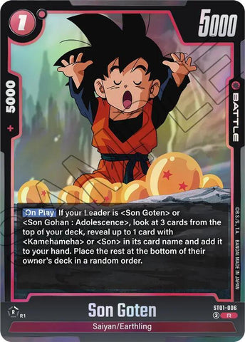 Son Goten [006] [Foil] (ST01-006)(R)