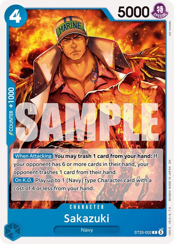Sakazuki (Starter Deck 33: BLUE Kuzan)(ST33-002)(C)