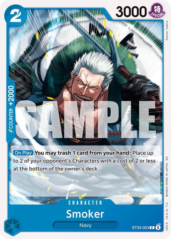 Smoker (Starter Deck 33: BLUE Kuzan)(ST33-003)(C)
