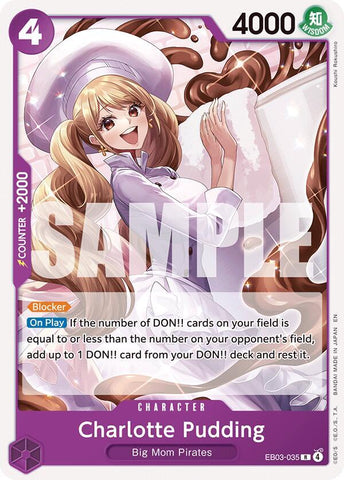 Charlotte Pudding (Starter Deck 34: PURPLE Charlotte Katakuri)([ST34] EB03-035)(R)