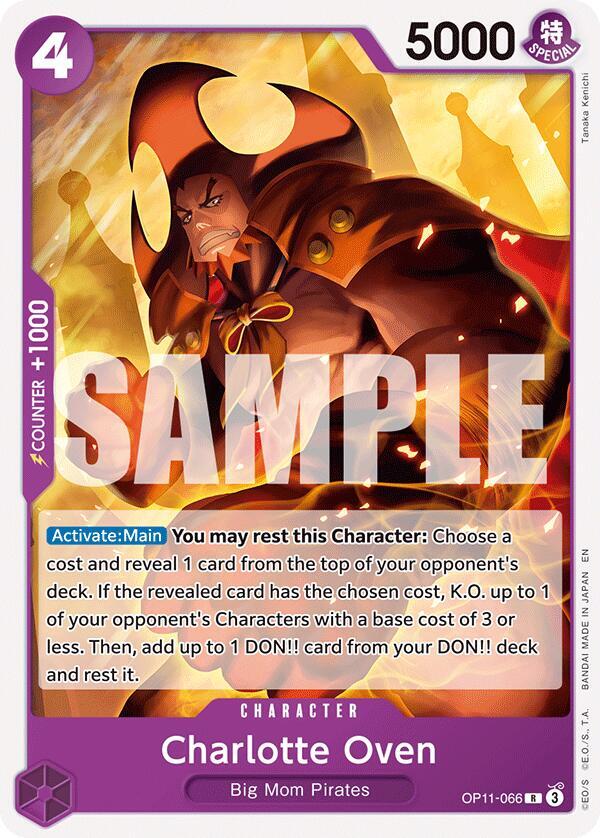 Charlotte Oven (Starter Deck 34: PURPLE Charlotte Katakuri)([ST34] OP11-066)(R)