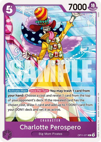 Charlotte Perospero (Starter Deck 34: PURPLE Charlotte Katakuri)([ST34] OP11-071)(R)