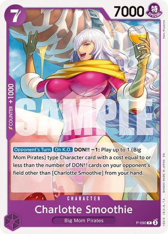 Charlotte Smoothie (Starter Deck 34: PURPLE Charlotte Katakuri)([ST34] P-090)(PR)
