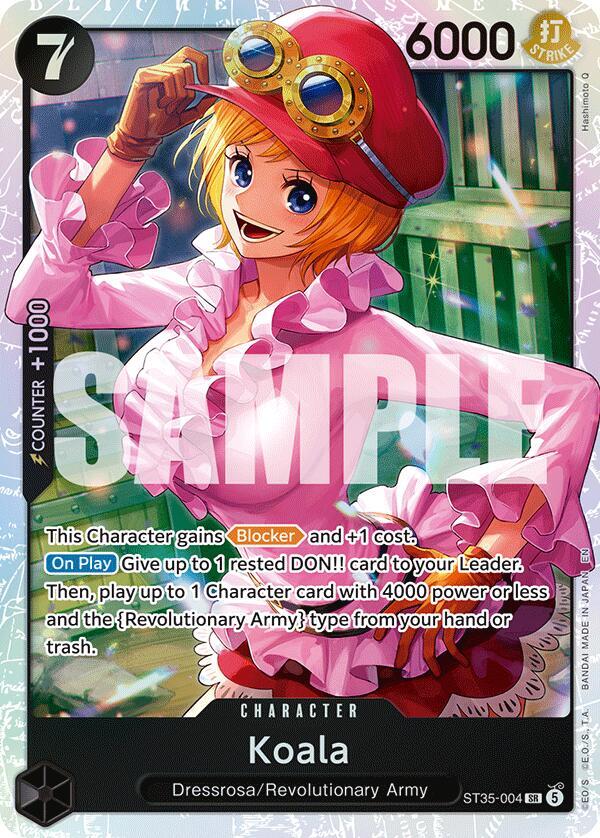Koala [Foil] (Starter Deck 35: RED/BLACK Sabo)(ST35-004)(SR)