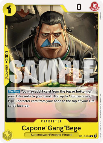Capone"Gang"Bege [Starter Deck: 3D2Y]