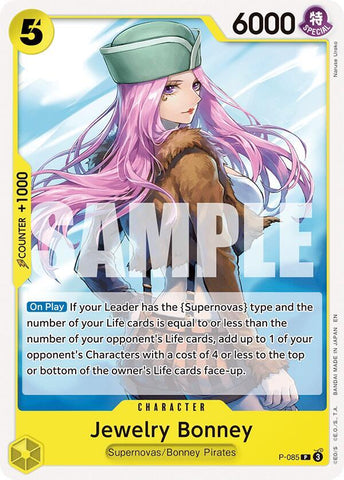 Jewelry Bonney (Starter Deck 36: YELLOW Eustass"Captain"Kid)([ST36] P-085)(PR)