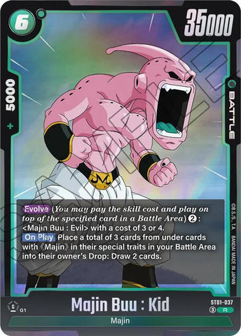 Majin Buu : Kid [037] [Foil] (ST01-037)(R)