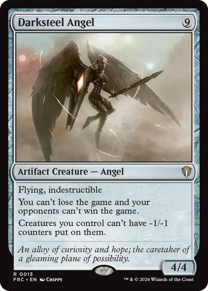 Darksteel Angel (Reality Fracture Commander)(FRC-13)(R)