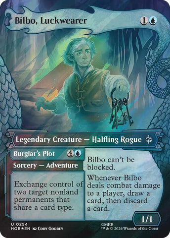 Bilbo, Luckwearer [Showcase] [Surge] [Foil] (The Hobbit)(HOB-254)(U)