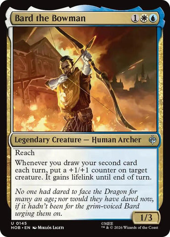 Bard the Bowman [Foil] (The Hobbit)(HOB-145)(U)