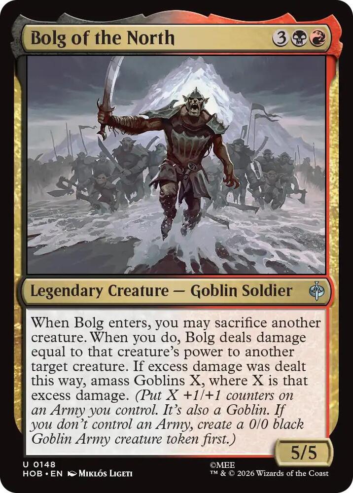 Bolg of the North (The Hobbit)(HOB-148)(U)