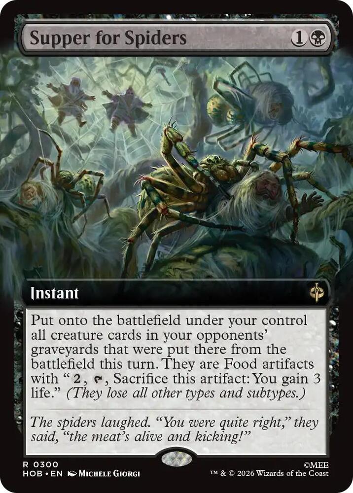 Supper for Spiders [Extended Art] (The Hobbit)(HOB-300)(R)