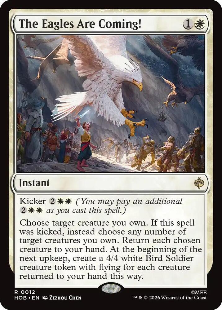 The Eagles Are Coming! [Foil] (The Hobbit)(HOB-12)(R)
