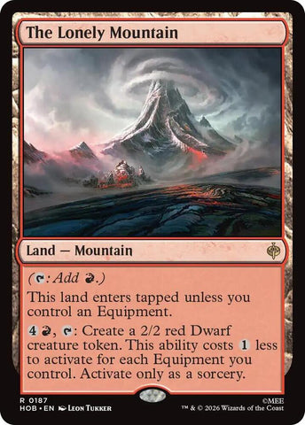 The Lonely Mountain (The Hobbit)(HOB-187)(R)