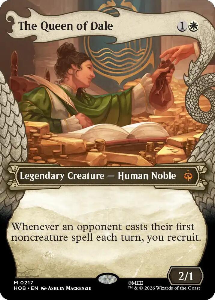 The Queen of Dale [Showcase] [Foil] (The Hobbit)(HOB-217)(M)