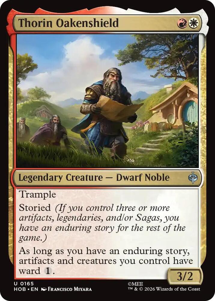 Thorin Oakenshield [Foil] (The Hobbit)(HOB-165)(U)