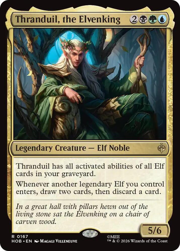 Thranduil, the Elvenking [Foil] (The Hobbit)(HOB-167)(R)