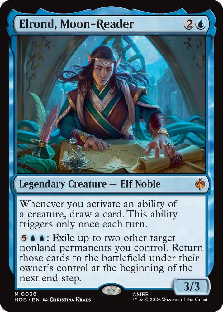 Elrond, Moon-Reader (The Hobbit)(HOB-36)(M)