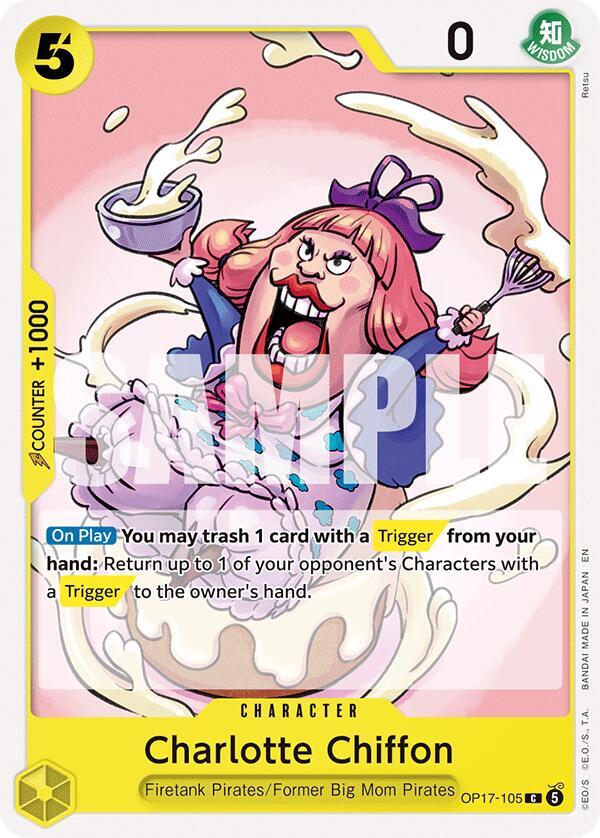 Charlotte Chiffon (The World's Strongest Warriors)(OP17-105)(C)