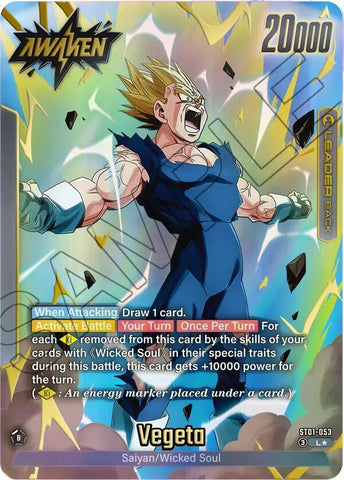 Vegeta [053] [Alternate Art] [Foil] (ST01-053)(L)