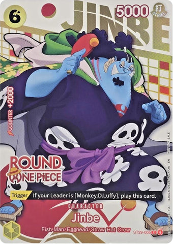 Jinbe [Round 1 Promo] [Foil] (One Piece Promotion Cards)(ST29-005)(C)