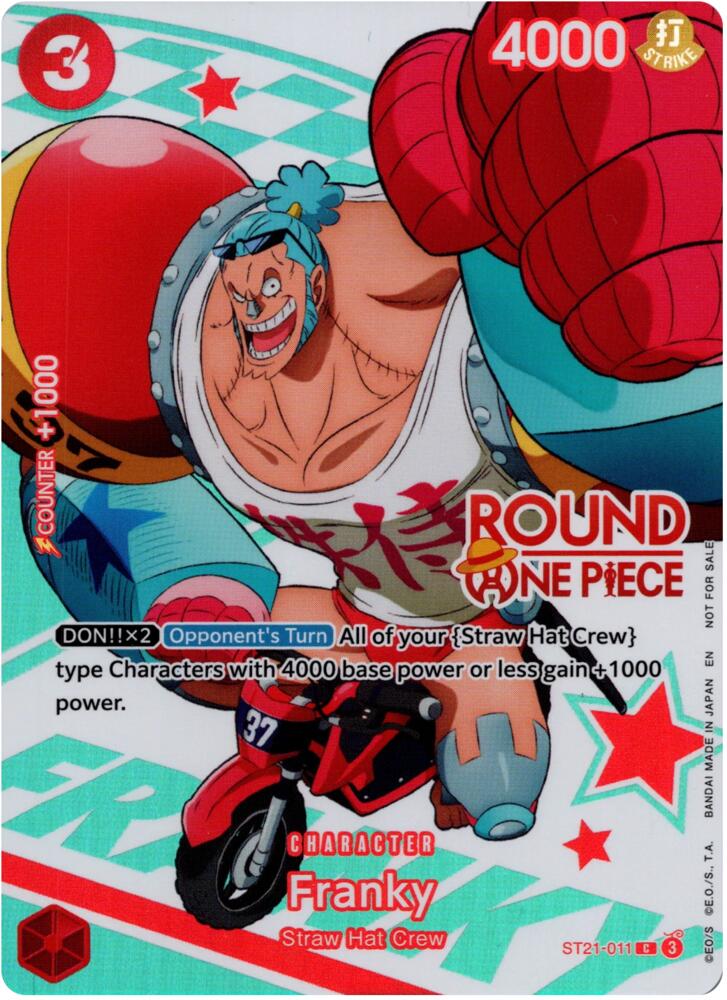Franky [Round 1 Promo] [Foil] (One Piece Promotion Cards)(ST21-011)(C)