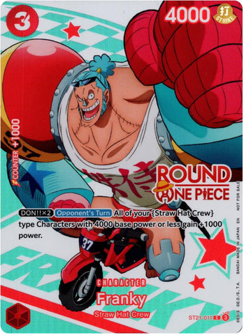 Franky [Round 1 Promo] [Foil] (One Piece Promotion Cards)(ST21-011)(C)