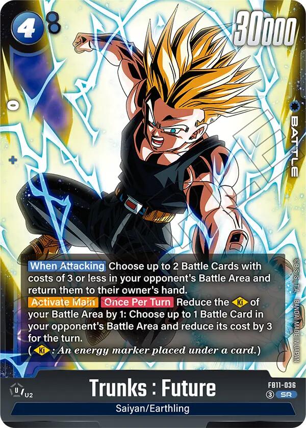 Trunks : Future - FB11-036 [Foil] (FB11-036)(SR)