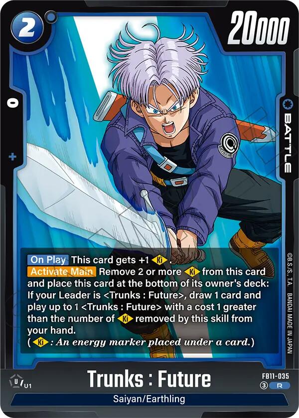 Trunks : Future - FB11-035 [Foil] (FB11-035)(R)