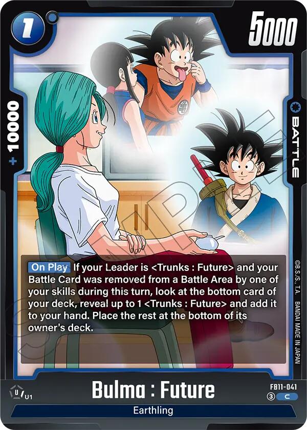 Bulma : Future - FB11-041 (FB11-041)(C)