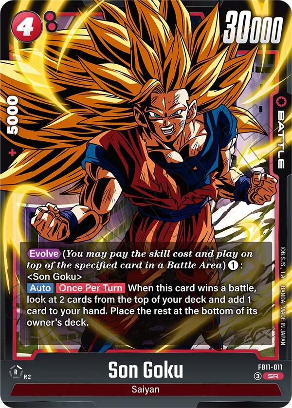 Son Goku - FB11-011 [Foil] (FB11-011)(SR)