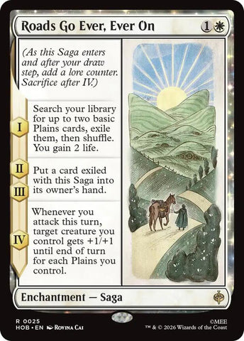 Roads Go Ever, Ever On (The Hobbit)(HOB-25)(R)