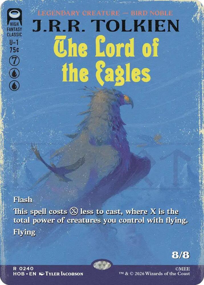 The Lord of the Eagles [Borderless] (The Hobbit)(HOB-240)(R)