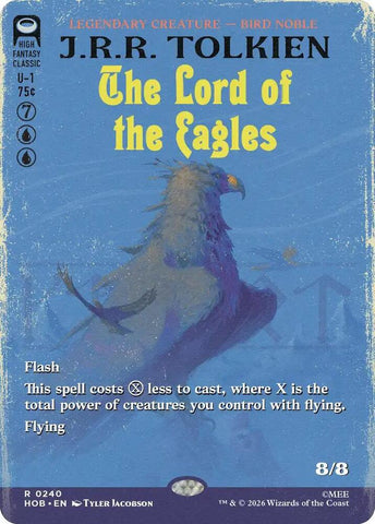 The Lord of the Eagles [Borderless] [Foil] (The Hobbit)(HOB-240)(R)