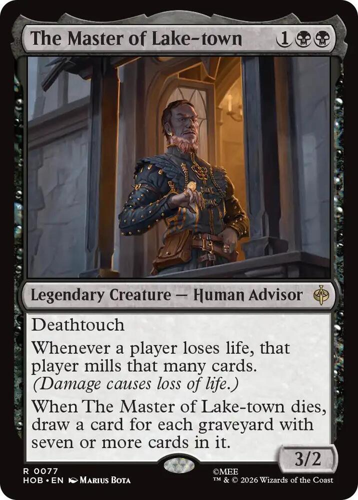 The Master of Lake-town (The Hobbit)(HOB-77)(R)