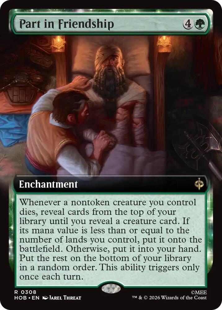 Part in Friendship [Extended Art] (The Hobbit)(HOB-308)(R)