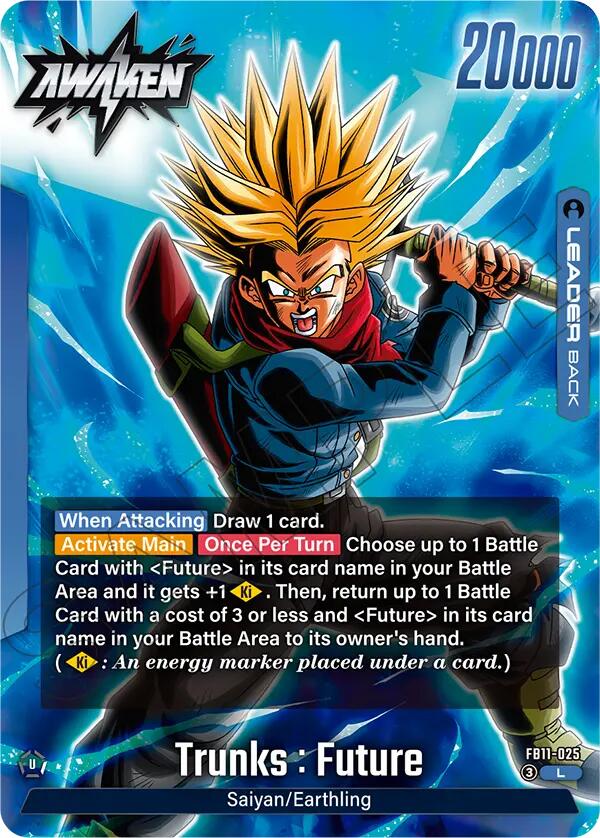 Trunks : Future/Son Gohan : Future // Trunks : Future (FB11-025)(L)
