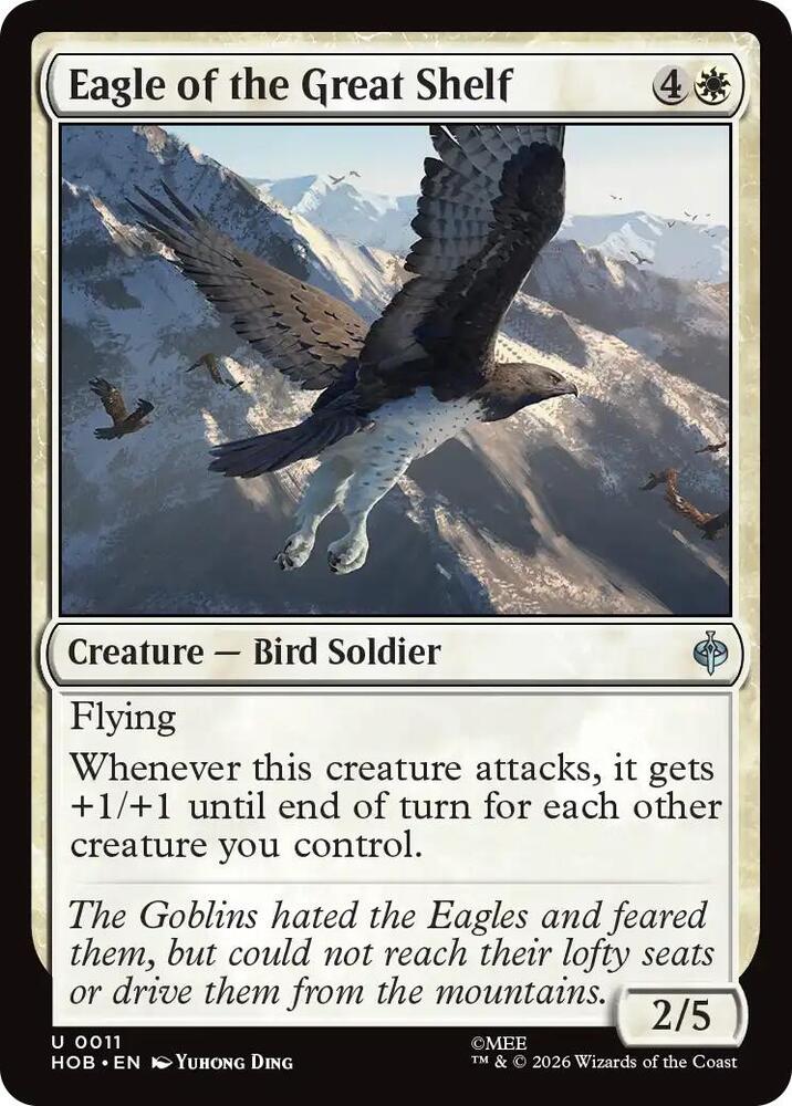Eagle of the Great Shelf [Foil] (The Hobbit)(HOB-11)(U)