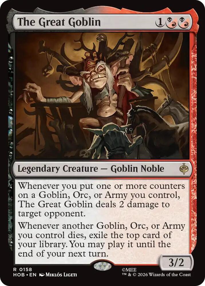 The Great Goblin (The Hobbit)(HOB-158)(R)